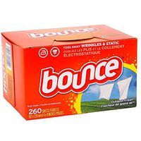 Bounce Fabric Softener Dryer Sheets | Outdoor Fresh Scent – 260 Sheets – Keeps Clothing Soft, Fresh and Smelling Great