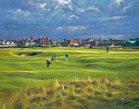 Hi-Look Microfiber Cleaning Cloth - St. Andrews Hole 16, Corner of Dyke