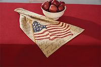 Park Designs Printed Flag Cotton Dish Towel Cleaning Dust Cloths Kitchen Linens