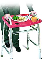 Universal Walker Tray Table - Red