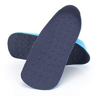 Unisex Height Increase Orthopedic Insoles Half Insole Pad Height Cushion Taller Male Female Footwear Shoes (S)
