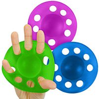 Vive Finger Exerciser and Hand Strengthener - Grip Stretcher Balls - Therapy Exercises for Arthritis, Carpal Tunnel, Forearm Muscle Strength Band Guitar, Rock Climbing Resistance Strengthening