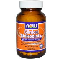NOW Foods - Clinical GI Probiotic Healthy Intestinal Flora - 60 Vegetarian Capsules