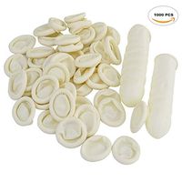 Disposable Latex Finger Cots Anti-Static Rubber Fingertips Protective Finger Gloves Art Fingertips Protective Glove for Electronic Repair, Painting, Jewelry Cleaning, Crafting Industrial Apply(1000)