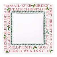 Yuletide Cheer Paper Salad/Dessert Plates - 8 Per Package
