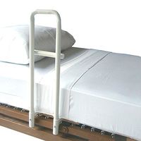 MTS Medical Supply The Transfer Handle Pan Based Hospital Bed Rail, Support Bar Handle, Single Sided