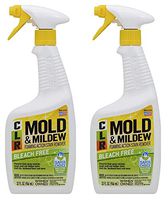 CLR Mold & Mildew Stain Remover, Bleach-Free, Spray Bottle, 32 Ounce (Тwo Рack)