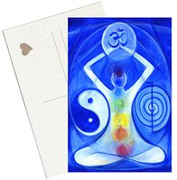 Universal Manifesation Symbols 4"x6" Set of 6 Linen Postcards