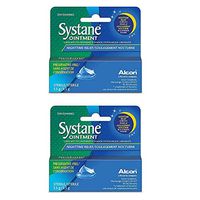 Systane Nighttime Lubricant Eye Ointment 3.50 g (2 Pack) Lubricates and Comforts Dry Eyes Preservative-Free Rich Ointment for Nighttime Relief