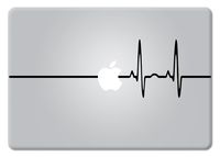 Heart Beat for MacBook Laptop Die-Cut Vinyl Decal Sticker