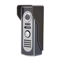 Video Doorbell Phone 7 inch HD Screen Color Display Intercom Entry Monitor System with IR Night Vision Security Alarm Kit(US)