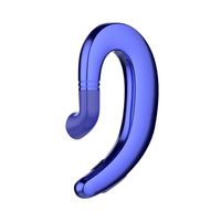Axiba Bone Conduction Wireless Bluetooth 4.2 Headset Stereo Sports Headphone Non-in-Ear Headset Painless for iPhone X/8/7 Plus Samsung Galaxy S8 Note 8 Other Smartphone Devices (Blue-B)