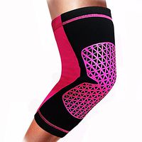 Fittoo Knee Brace Sleeve Knee Support for Men and Women Design for Running CrossFit Basketball Joint Pain Relief Arthritis and Injury Recovery All Color -Single