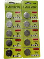 EX-ENERGY CR2016 Lithium 3V Batteries Coin and Button Cell (2 x Pack of 5) 10count