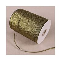(10Meters/Lot) Colorful Glitter Metallic Ribbon Wedding Birthday DIY Cake Christmas Halloween Gift Wrapping,Black,3Mm Onion 10Meters