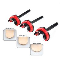 OWDEN Professional 3 Pieces Leather Belt end Cutter Punch Set,Half-Round Shaped,Leather Strap Punch Tool Set,3 Sizes Leather Tool.
