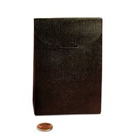 Black Tab Top Tent Box | Quantity: 200 | Width: 3 1/2" Gusset - 1 3/4"