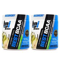 BPI Sports Best BCAA Peptide Linked Branched Chain Amino Energy Powder, 10.58oz, Pack of Two 30 Servings (Green Fusion 2 x 30svg)