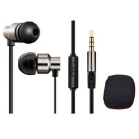 Ear Buds, Earbuds with Case for Boys,Girls - Bass Headphones with Microphone for School,Learning,Studio,Music, Wired Noise Cancelling Earphones Compatible Samsung S10,S9,S8,S7,S6 and More