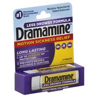 DRAMAMINE TAB LESS DROWSY 8TB