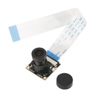 5MP OV5647 Night Vision Camera Module Board 72° for Raspberry Pi B 3/2 (2.52.52.4cm)