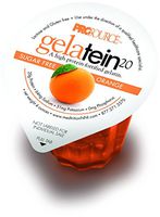 Gelatein 20 Oral Protein Supplement, Orange Flavor, 4 oz. Cup, Ready to Use, 11691 - ONE Cup
