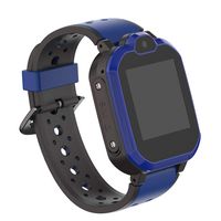 UFonding Kids Smart Phone Watch Support 4G with Bluetooth GPS Video Call HD Touch Screen Waterproof for Girls Boys Android iOS (Blue)