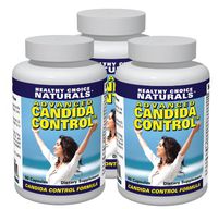 Candida Control Supplement- 3 bottles/180 Capsules