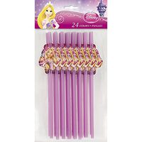 Disney Tangled Party Straws, 24ct