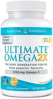 Nordic Naturals - Ultimate Omega 2X, Supports Heart, Brain, and Immune Health, 60 Soft Gels