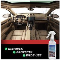 Evangelia.YM Multi-Function Car Interior Upholstery Household Cleaning Agent - Universal Allpurpose Auto Cleaner for Car Carpet Leather Vinyl Cloth Plastic Seats Trim Engine Mats (White)