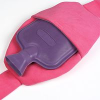 Hot water bottle Hot water bottle purple Children hot water bottle Hot water bottle pvc Hot water bottle explosion-prooff1.8l-purple-A