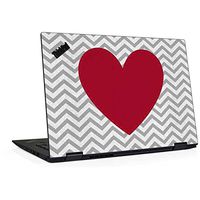 Skinit Decal Laptop Skin for Thinkpad X1 Yoga (3rd Gen 2018) - Officially Licensed Originally Designed Chevron Heart Design