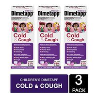 Dimetapp Cold & Cough Ecom 3 X 4 Foz, 12 Fluid Ounce