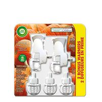 Air Wick Holiday Scented Oil Kit (2 Warmers + 5 Refills), Pumpkin Spice
