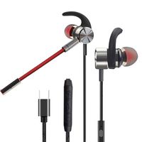 SIZIMA Voice Changer Earphones, USB Type C Noice Cancelling Gaming Earbuds with Dual Microphone, in-Ear Monitor Headphones for Cam Girl Podcast Karaoke Gaming