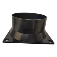 Tinker3D Antminer S7 S9 S9i E3 T9 L3+ D3 A3 V9 X3 120mm Fan Duct Cooling Shroud to 4 Inch Vent Hose