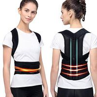 Posture Corrector for Women Men, Full Back Brace Shoulder Posture Corrector Straighten Correct Humpback Posture Corrective Brace Shoulder Lumbar Support Back Strap Relieves Neck, Back and Spine Pain