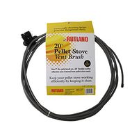 Rutland 3-Inch Pellet Stove/Dryer Vent Brush with 20-Feet Handle