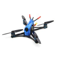HGLRC Parrot 132 BNF 4S Toothpick FPV Racing Drone FD413 Flight Stack 1106 3800KV Brushless Motor Micro VTX Transmitter Turbo Eos2 FPV Camera DIY Race Quad with Frsky XM+ Receiver