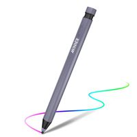 AWINNER Active Pen,Fine Tip Stylus Pen Compatible with iPad Pro 11-inch, iPad Pro12.9-inch (3rd), iPad 2018 (6th), iPad Air (3rd Generation), iPad Mini (5th Generation) -Gray