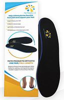 Patri Products Full Length Orthotic Inserts, Arch Supports (1 Pair)- for Men & Women, Provide Great Cushion for Plantar Fasciitis, Heel Spurs, Running, Relieve Your Foot Pain (M(12-12.5))
