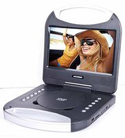 Sylvania 10-Inch Portable DVD Player with Integrated Handle and USB/SD Card Reader, Black (Renewed)