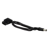Fotodiox Power Adapter Cable 2-Pin D-Tap Male to 2.1mm Barrel DC (17.5 inches)