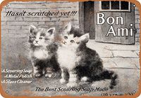 Wall-Color 9 x 12 Metal Sign - 1908 Bon Ami Scouring Soap - Vintage Look