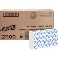 Genuine Joe GJO21100 Multifold Towels, 250 Sheets per Pack, (2 Case of 16)