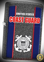 011898 Iron Stone US Coast Guard Lighter - Premium Lighter Fluid (Comes Unfilled) - Made in USA!