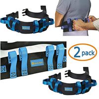 Gait Belt Transfer Belt 2 Pack with Quick Release Lifts Medical Safety Belts for Elderly to Lift and Transfer Physical Therapy Belt Straps and Elderly Care Lifts