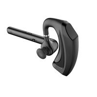 Bluetooth Headset Wireless Cell Phone Headphones Single Over-Ear Earpiece with Microphone,20h Talking time Passive Noise Reduction for Truck Driver,Office,Skype(Black) AUXBLUE V4.2