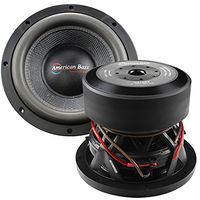 American Bass HD10D2 10" HD Series 3000 Watts Max Power Dual 2 Ohm Subwoofer